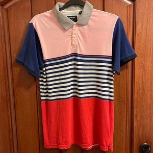 Burkman Bros Barney’s New York Striped Polo Size Small